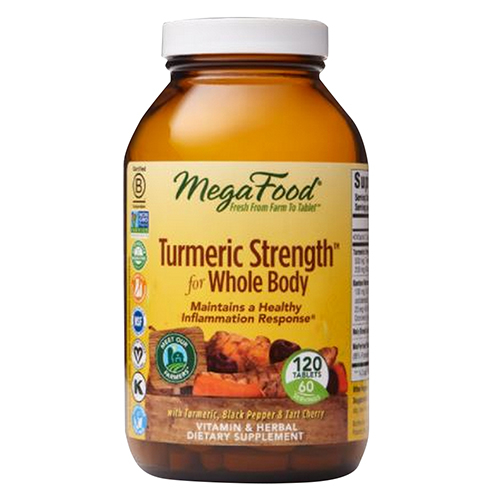 Foto 2 pulgar | Suplemento Megafood Turmeric Strength Para Todo El Cuerpo, 120 Tabletas - Venta Internacional.