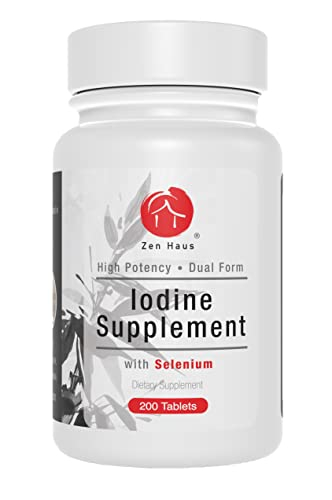 Foto 1 | Suplemento de Yodo Zen Haus 12,5 Mg Con Selenio 200 Comprimidos - Venta Internacional