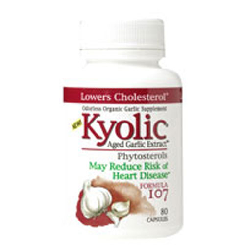 Foto 2 pulgar | Suplemento Kyolic Phytosterols Formula 107 80 Cápsulas X 4 - Venta Internacional.