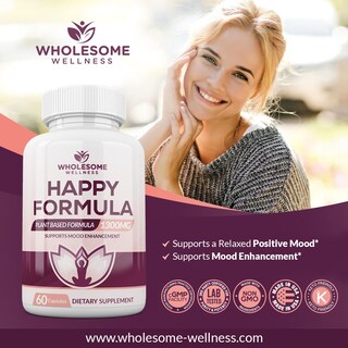 Foto 6 | Suplemento Dietético Wholesome Wellness Happy Formula Natural - Venta Internacional.