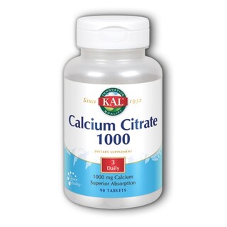 Foto 1 | Suplemento Kal De Citrato De Calcio 1000 Mg, 90 Comprimidos (paquete De 2) - Venta Internacional.