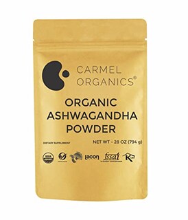 Foto 1 | Raíz De Ashwagandha En Polvo Carmel Organics 794 G Certificada Por El Usda - Venta Internacional.