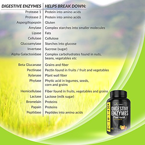 Foto 5 pulgar | Suplemento De Enzimas Digestivas Dna Shift Enzymes Digestivas - Venta Internacional.