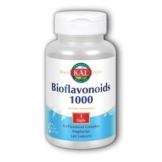 Foto 1 | Suplemento Kal Bioflavonoids 1000 Mg 100 Comprimidos (paquete De 2) - Venta Internacional.