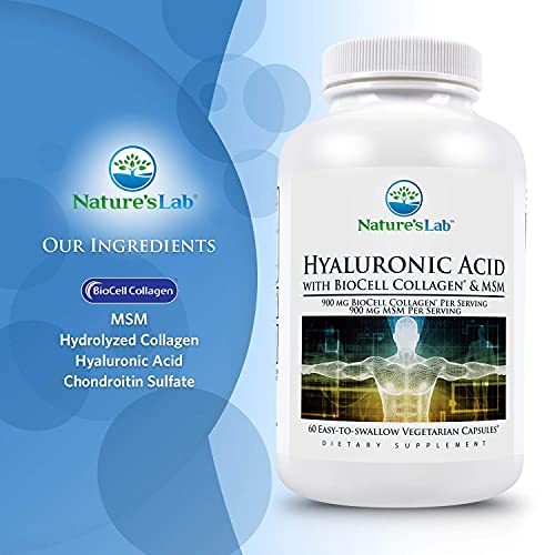 Foto 5 | Complementa El Ácido Hialurónico De Nature's Lab Con Colágeno Biocell  - Venta Internacional.