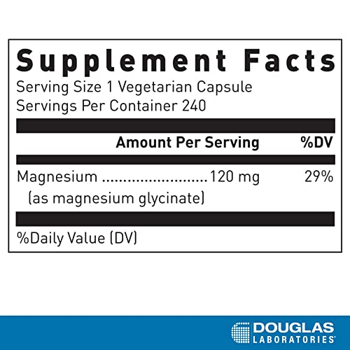 Foto 3 pulgar | Suplemento De Glicinato De Magnesio De Douglas Laboratories 120 Mg - Venta Internacional.