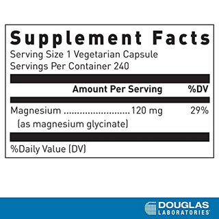 Foto 2 | Suplemento De Glicinato De Magnesio De Douglas Laboratories 120 Mg - Venta Internacional.