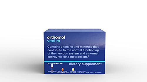 Suplemento Multivitamínico Orthomol Vital M Para Hombres, Suministro De 30 Días - Venta Internacional.
