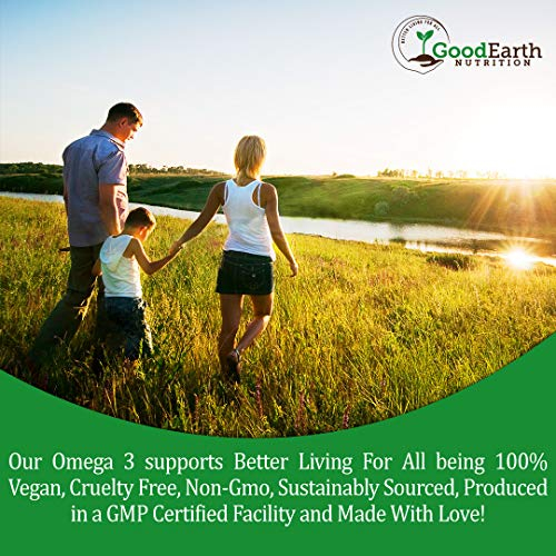 Foto 7 pulgar | Suplemento Goodearth Nutrition, Aceite De Algas, Dha, Omega 3, Vegano - Venta Internacional.