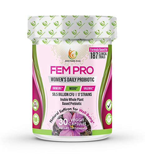 Foto 2 pulgar | Probiotics Doctors Pick Fem Pro Para Mujer, 30 Cápsulas Veganas - Venta Internacional.