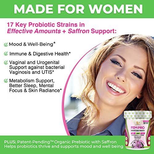 Foto 4 pulgar | Probiotics Doctors Pick Fem Pro Para Mujer, 30 Cápsulas Veganas - Venta Internacional.