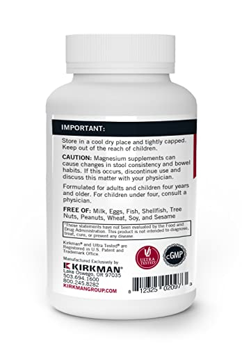 Foto 4 pulgar | Complemente La Vitamina B6 De Kirkman Con Magnesio 120 Tabletas - Venta Internacional.
