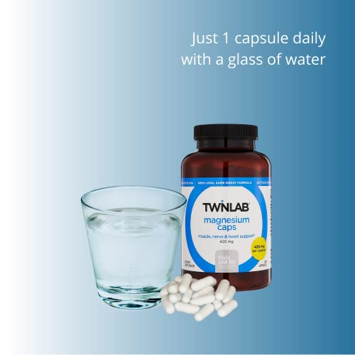 Foto 8 pulgar | Suplemento Twinlab Magnesium Caps 420 Mg 200 Cápsulas - Venta Internacional.