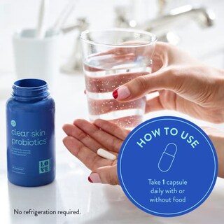 Foto 5 | Suplemento Probiótico Love Wellness Clear Skin 30 Cápsulas - Venta Internacional.