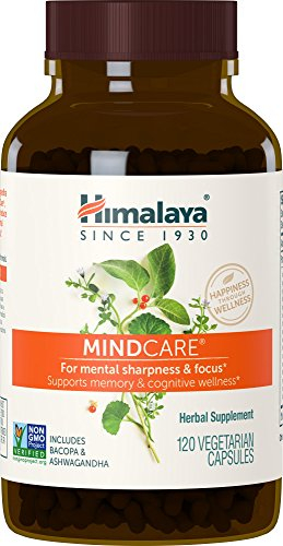 Foto 2 pulgar | Suplemento Himalaya Mindcare Brain 120 Cápsulas Durante 2 Meses - Venta Internacional.