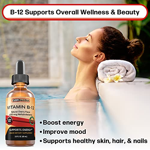 Foto 6 pulgar | Gotas Líquidas Sublinguales De Vitamina B12 Sbr Nutrition 6000 Mcg - Venta Internacional.