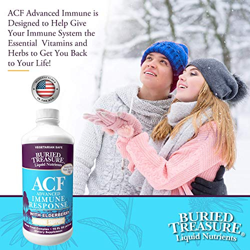 Foto 7 pulgar | Suplemento Buried Treasure Acf Advanced Inmune Response 473 M - Venta Internacional.