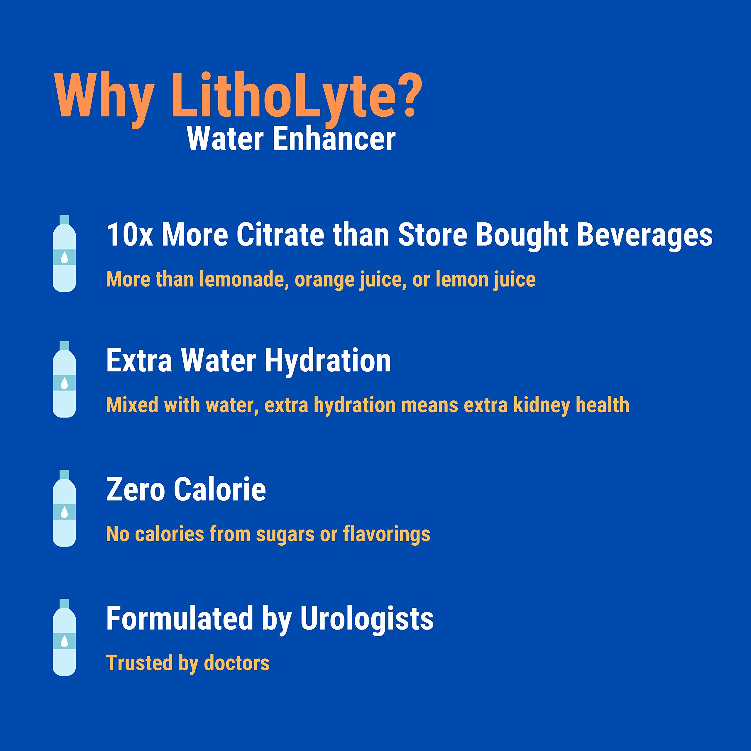 Foto 3 | Potenciador De Agua Litolyte Kidney Health, 10 Meq, Citrato - Venta Internacional.
