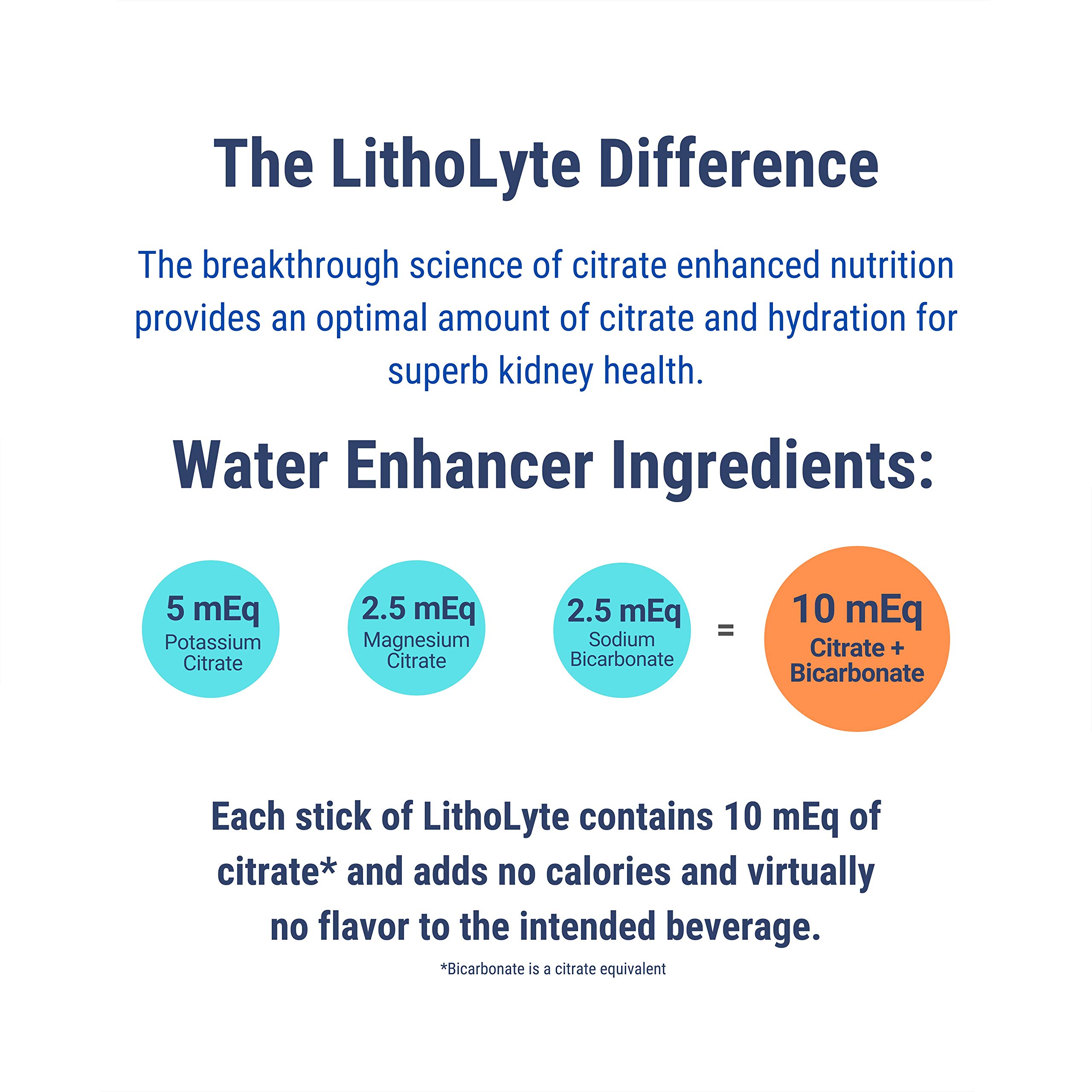 Foto 5 | Potenciador De Agua Litolyte Kidney Health, 10 Meq, Citrato - Venta Internacional.