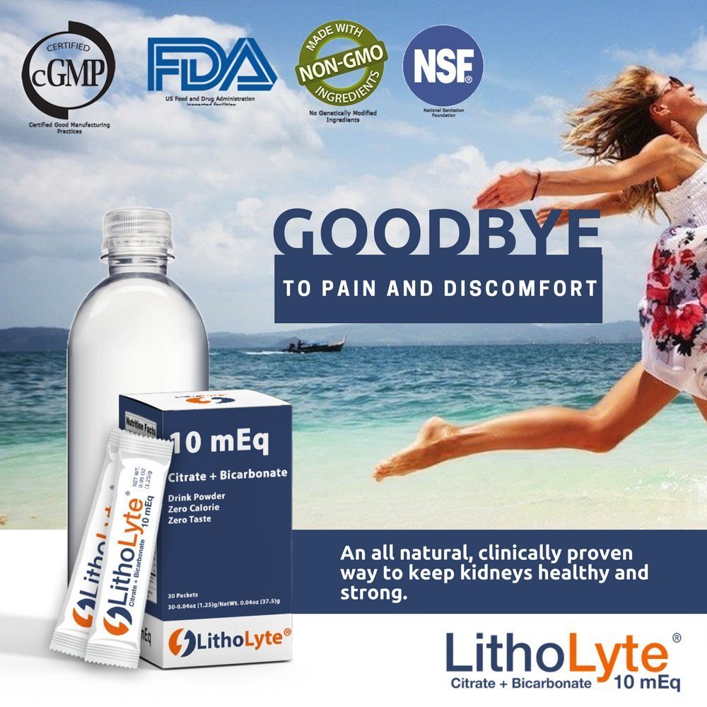 Foto 7 | Potenciador De Agua Litolyte Kidney Health, 10 Meq, Citrato - Venta Internacional.