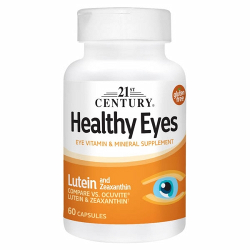 Suplemento De Luteína 21st Century Healthy Eyes, 60 Cápsulas X 4 - Venta Internacional.