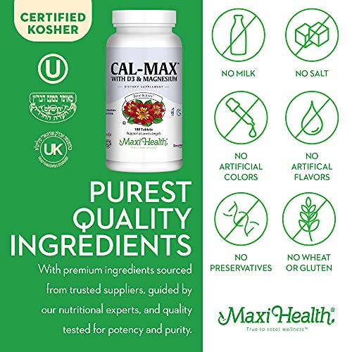 Foto 5 pulgar | Suplemento Dietético Maxi Health Cal-max Calcium 1000 Mg - Venta Internacional.