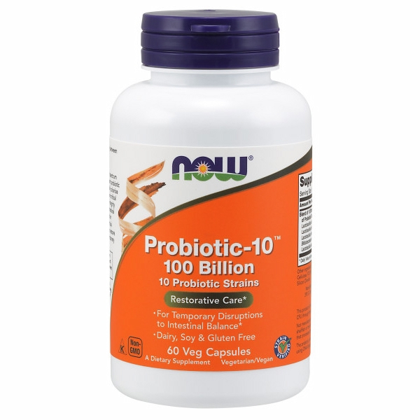 Probiótico Supplement Now Foods, 60 Cápsulas Vegetarianas (paquete De 2) - Venta Internacional.