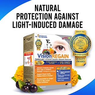 Foto 2 | Suplemento Visionregain De Labo Nutrition Con Luteína Y Zeaxantina - Venta Internacional.