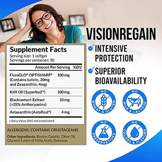 Foto 6 | Suplemento Visionregain De Labo Nutrition Con Luteína Y Zeaxantina - Venta Internacional.