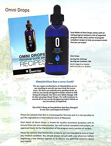 Foto 6 pulgar | Diet Drops Omnitrition Omni Drops Con Vitamina B12 120 Ml - Venta Internacional.