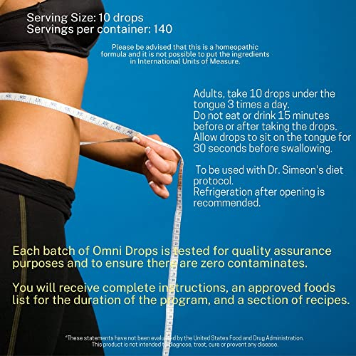 Foto 7 | Diet Drops Omnitrition Omni Drops Con Vitamina B12 120 Ml - Venta Internacional.
