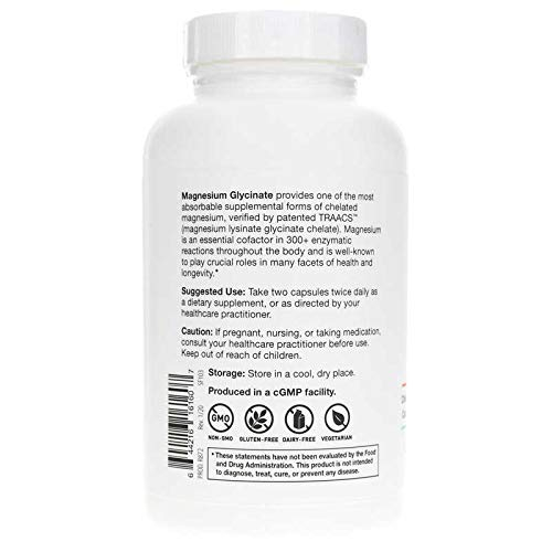 Foto 4 pulgar | Suplemento Nutri-dyn De Glicinato De Magnesio 160 Cápsulas - Venta Internacional.