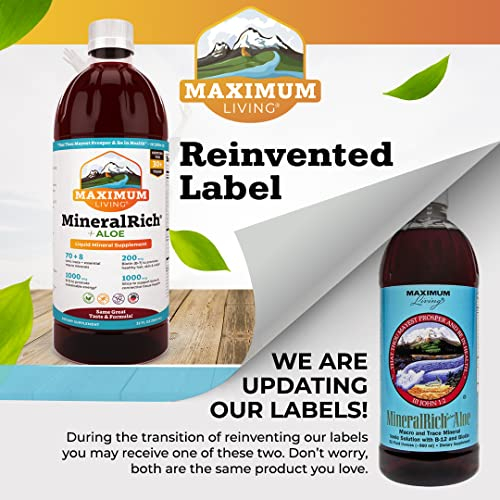 Foto 3 pulgar | Suplemento Maximum Living Mineralrich Plus Aloe 960 Ml - Venta Internacional.
