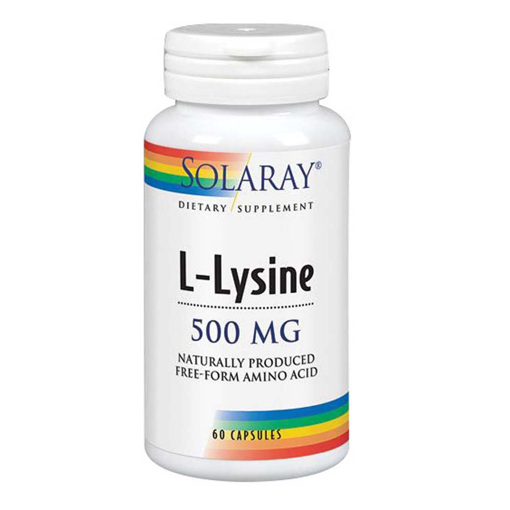 Suplemento Solaray L-lisina 500 Mg 120 Cápsulas (paquete De 4) - Venta Internacional.
