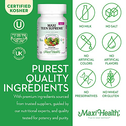 Foto 5 pulgar | Suplemento Maxi Health, Multivitamínico Para Adolescentes, Niñas De 12 A 17 Años, 6 Años - Venta Internacional.