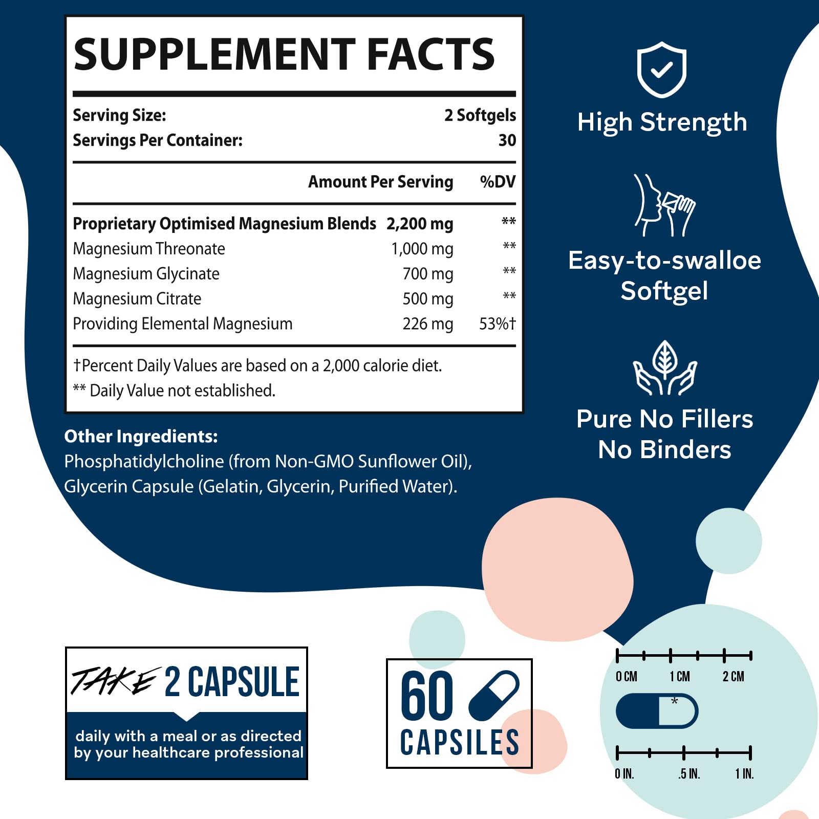 Foto 3 pulgar | Suplemento Juvetirpo Liposomal Magnesio Complex 2200 Mg 60 S - Venta Internacional.