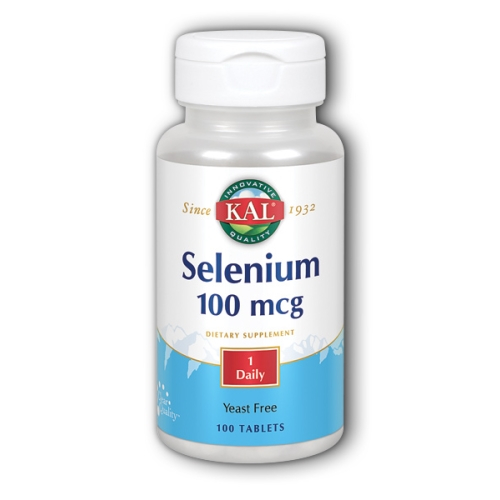 Suplemento Kal Selenium 100 Mcg 100 Cápsulas - Venta Internacional.