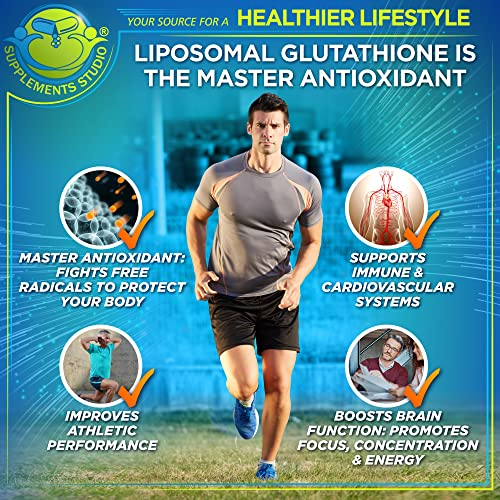 Foto 5 pulgar | Suplemento Supplements Studio Glutatión Liposomal 500 Mg - Venta Internacional
