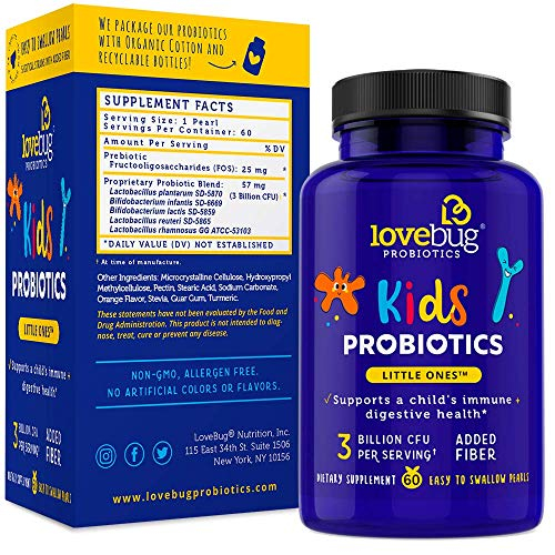 Foto 2 | Suplemento Lovebug Probiotics Para Niños Multi-strain 3b Cfu - Venta Internacional.