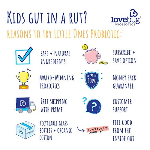 Foto 6 pulgar | Suplemento Lovebug Probiotics Para Niños Multi-strain 3b Cfu - Venta Internacional.