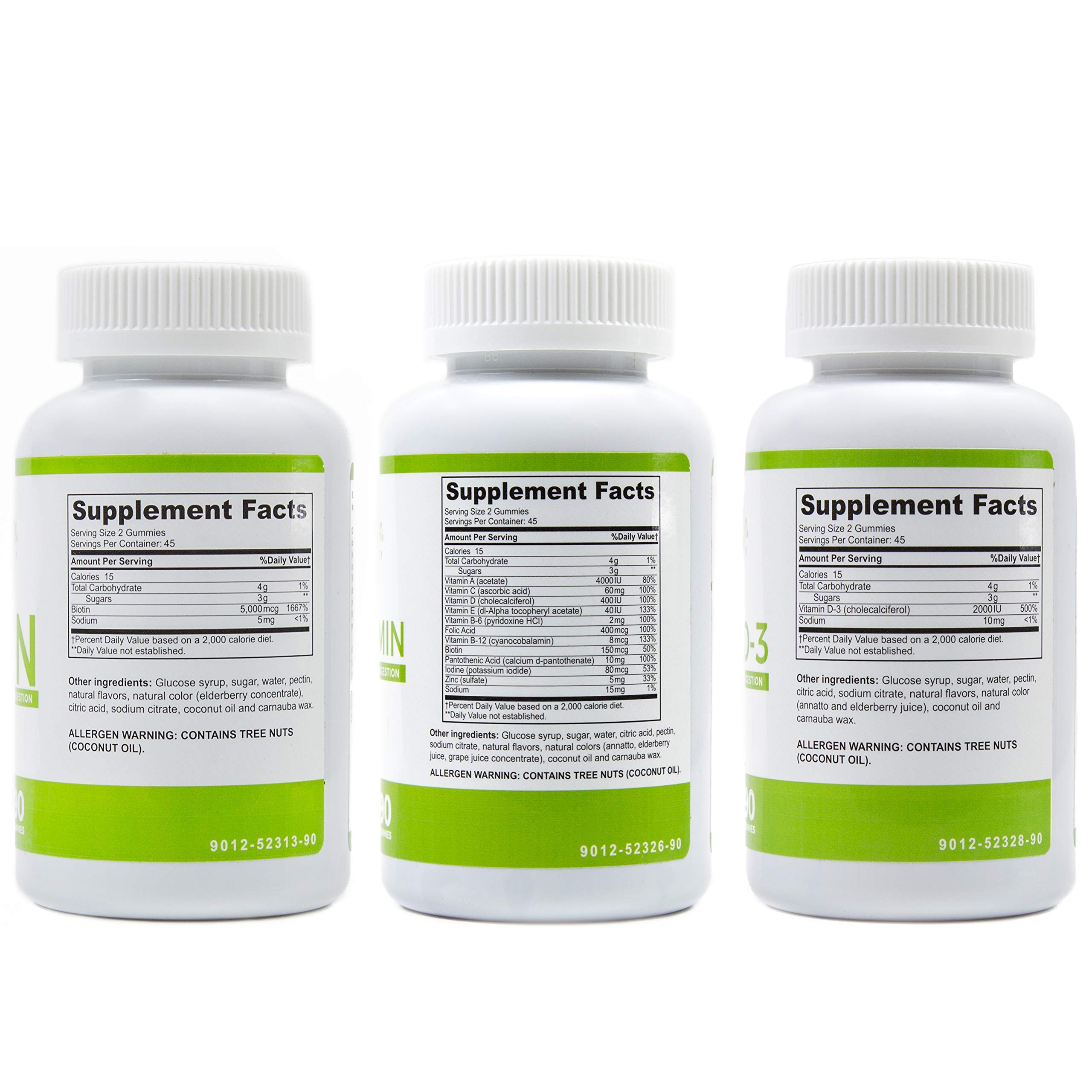Foto 3 pulgar | Paquete De 3 Gomitas Multivitamínicas Bariátricas Supplement Barislim - Venta Internacional.