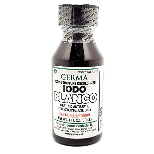 Foto 2 pulgar | Tintura De Yodo Decolorada, 30 Ml, Antiséptico De Primeros Auxilios Alemán - Venta Internacional.