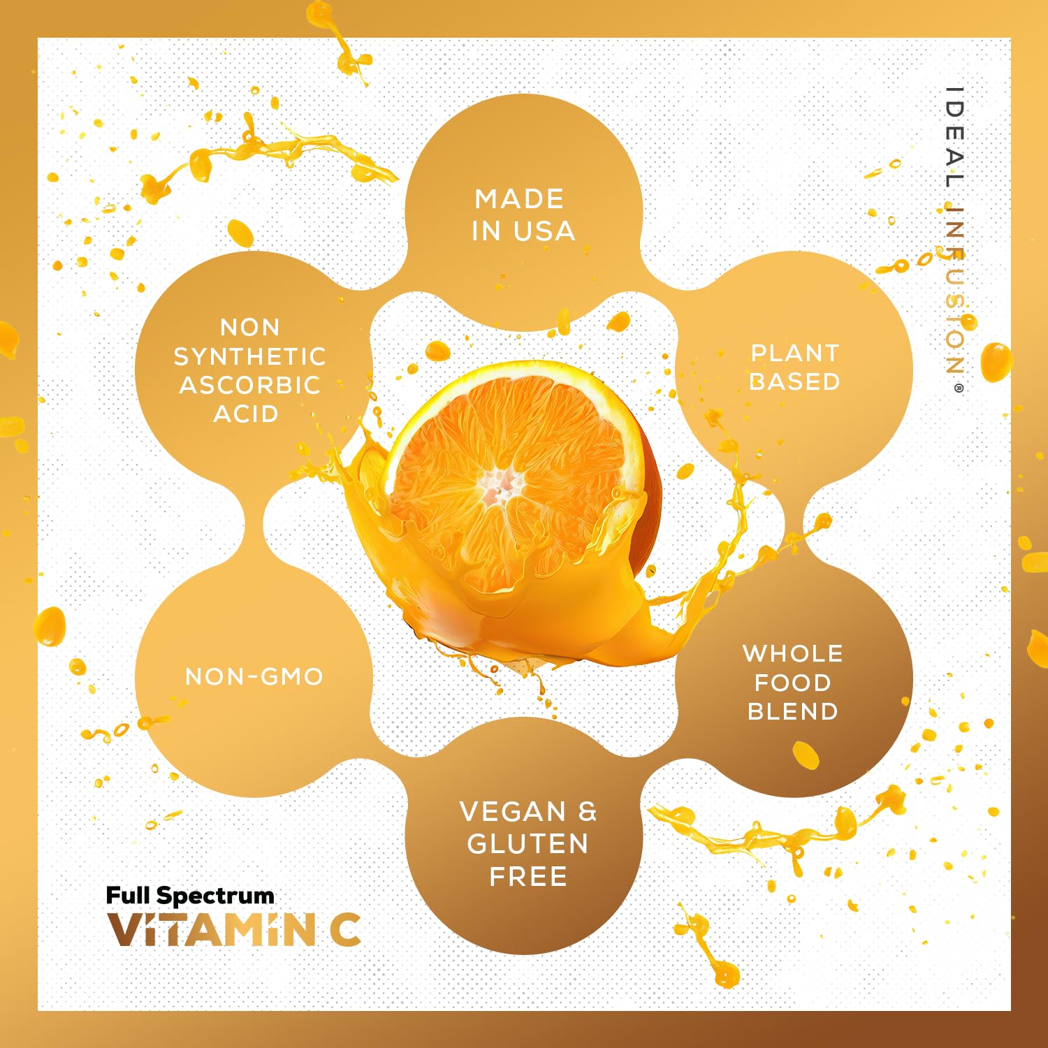 Foto 5 pulgar | Complement Ideal Infusion, Complejo De Vitamina C Para Alimentos Integrales Crudos - Venta Internacional.