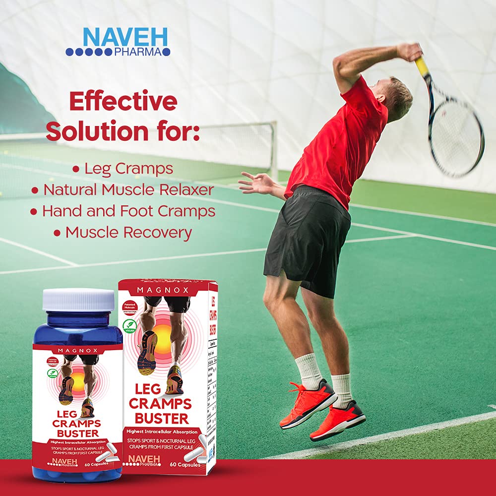 Foto 2 | Suplemento De Magnesio Magnox Leg Cramps Buster 60 Comprimidos - Venta Internacional.