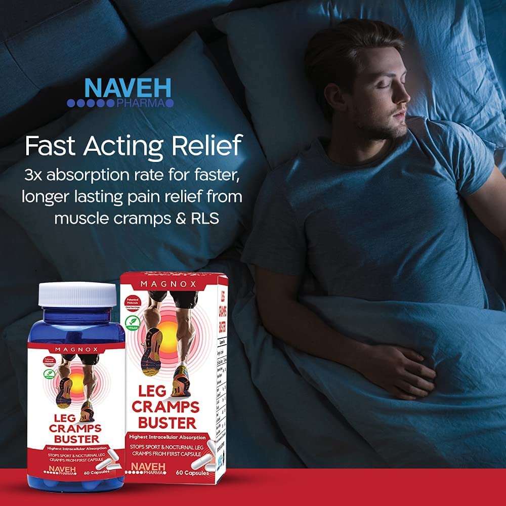 Foto 3 | Suplemento De Magnesio Magnox Leg Cramps Buster 60 Comprimidos - Venta Internacional.