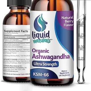 Foto 1 | Suplemento Liquid Naturals, Gotas De Ashwagandha, 2000 Mg, 6 Veces Más - Venta Internacional.