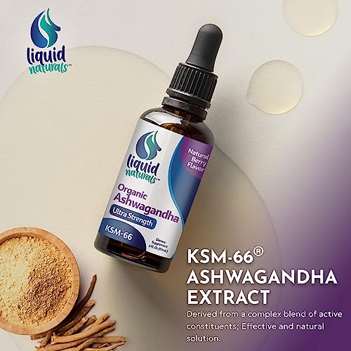 Foto 6 pulgar | Suplemento Liquid Naturals, Gotas De Ashwagandha, 2000 Mg, 6 Veces Más - Venta Internacional.
