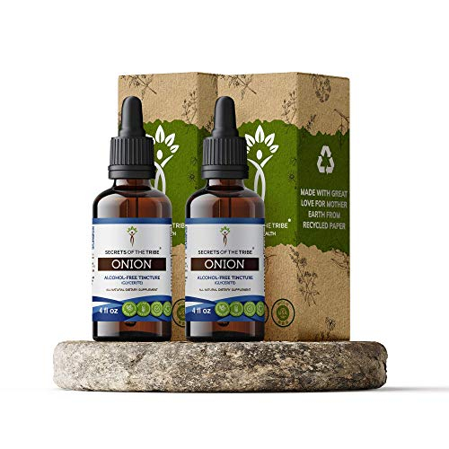 Extracto De Hierbas Secrets Of The Tribe, Cebolla Sin Alcohol, 120 Ml - Venta Internacional.