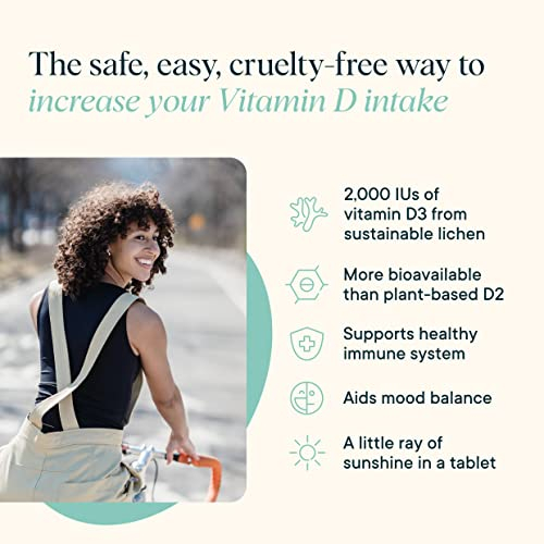 Foto 2 | Suplemento Ora De Vitamina D3 Orgánica, 2000 Ui, Vegano, 30 Tabletas - Venta Internacional.