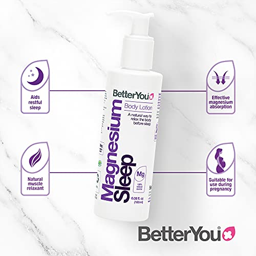 Foto 4 pulgar | Loción Betteryou Natural Magnesium For Sleep 180 Ml - Venta Internacional.